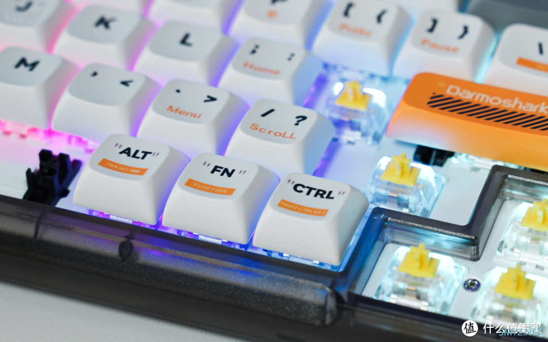 猫宅聊外设 篇七：好看好用，值得一玩，Darmoshark K7-Pro 三模键盘