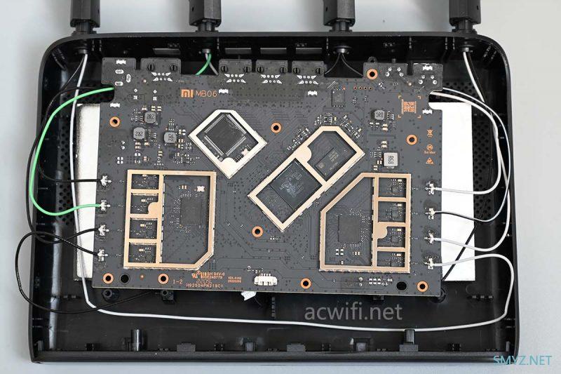 红米AX6000拆机，最便宜的四核2.0GHz