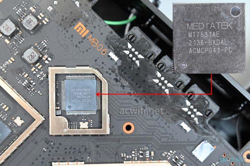 红米AX6000拆机，最便宜的四核2.0GHz