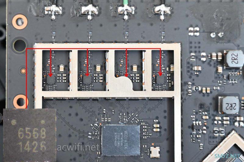 红米AX6000拆机，最便宜的四核2.0GHz