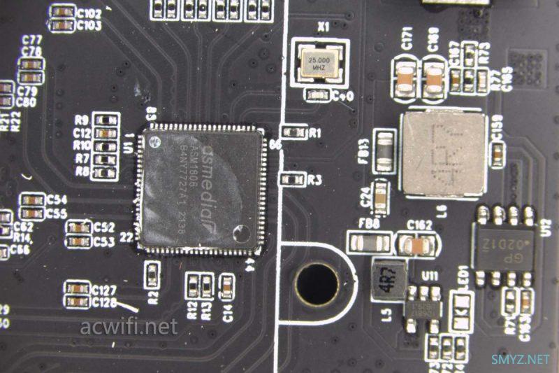 四口2.5G网卡RTL8125B拆机和瓶颈速度测试
