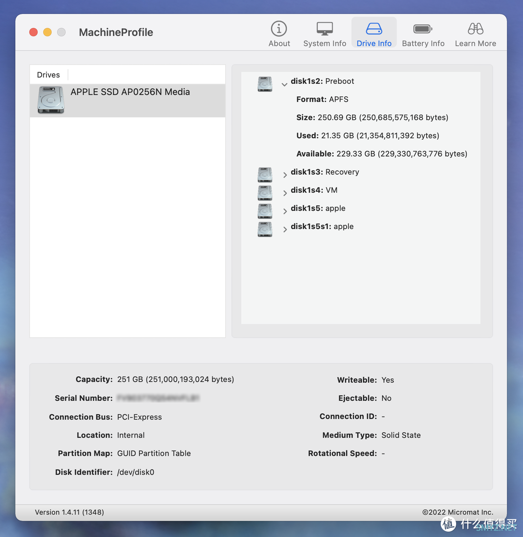 MacBook 篇一：重装macOS Monterey 12.2.1系统，顺便测一下256GB SSD，看看读写性能怎么样？