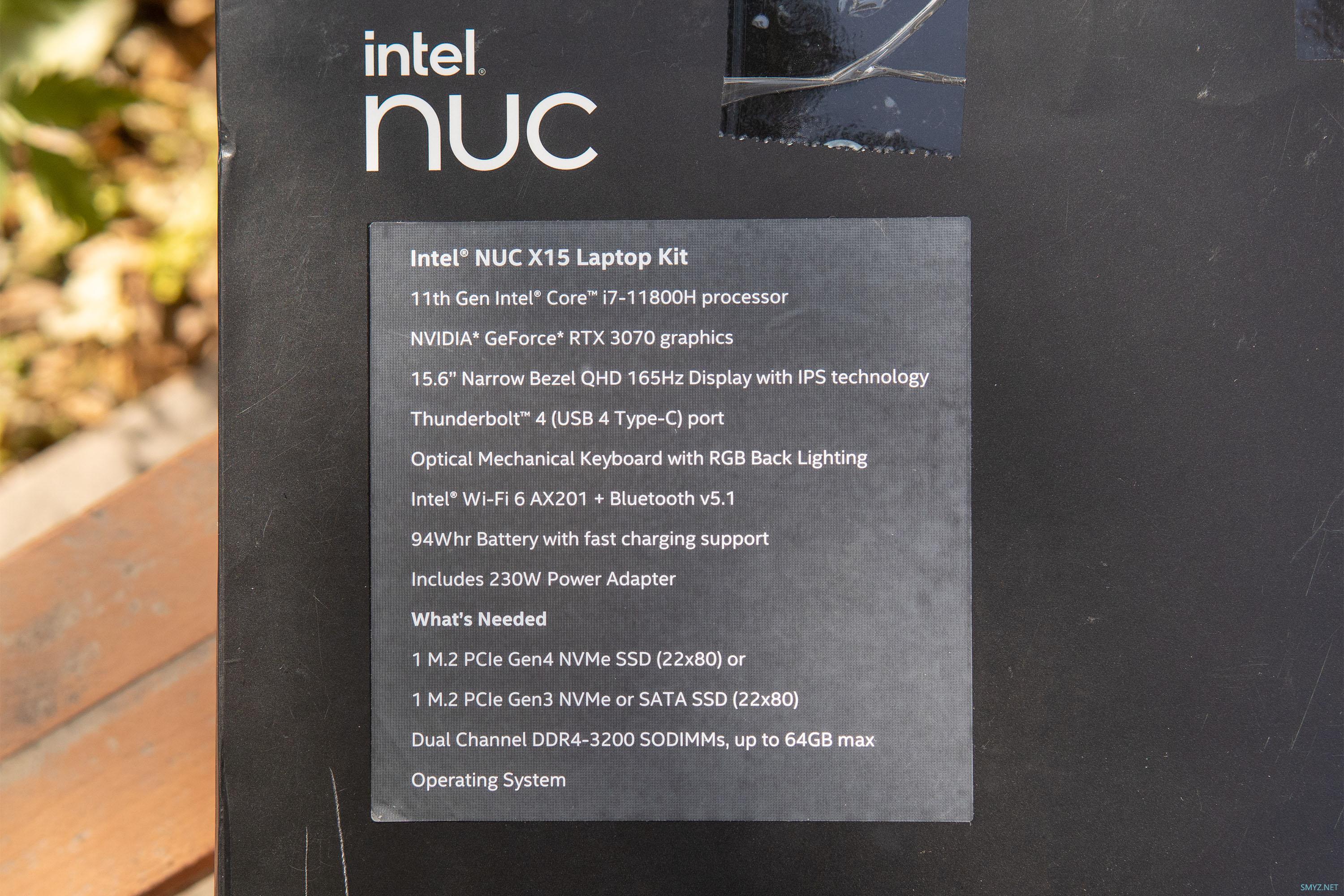 大概是国内首发？Intel NUC X15工作站开箱+简单测试