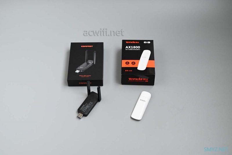 腾达U18和COMFAST 955AX  USB Wi-Fi 6无线网卡拆机