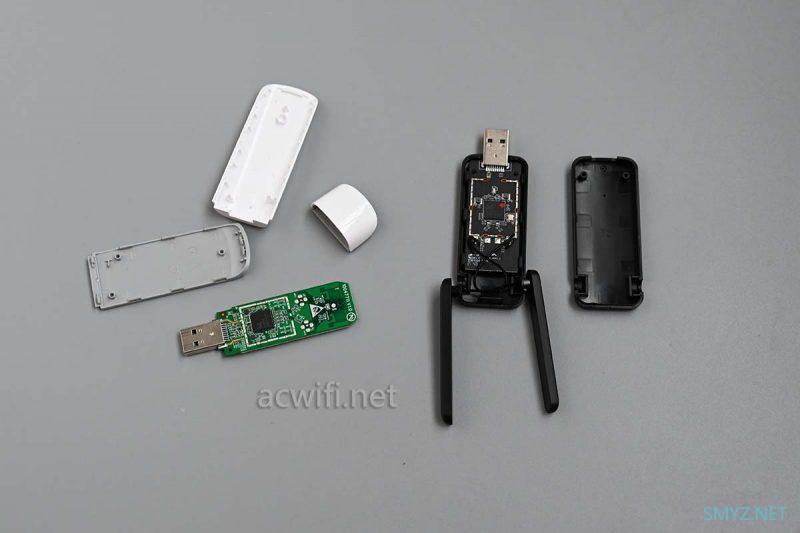 腾达U18和COMFAST 955AX  USB Wi-Fi 6无线网卡拆机