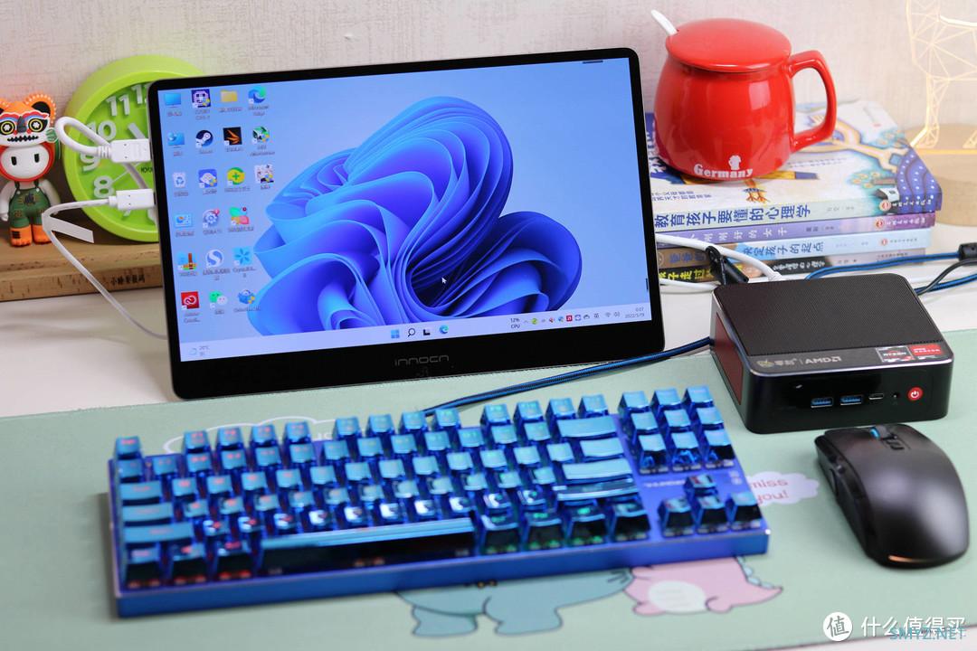 电子数码 篇七：手机秒变随身电脑，INNOCN便携屏13A1F评测，双TypeC接口仅重520g