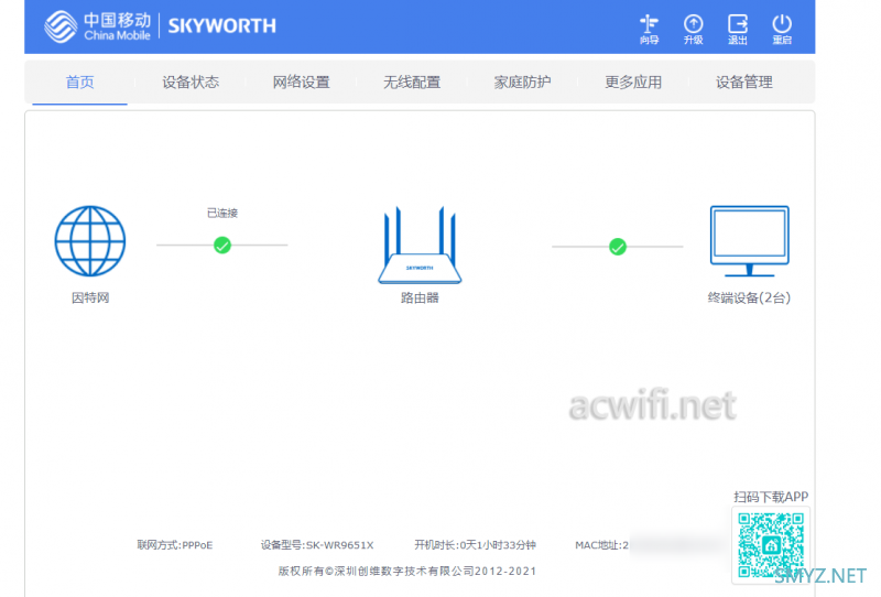 创维WR9651X拆机，这是无线路由器不是电视机