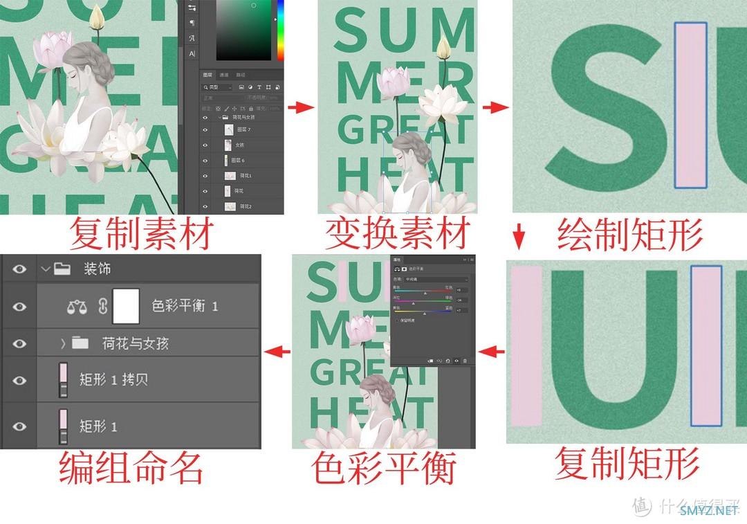 Photoshop技巧 篇二十五：做一张中国传统二十四节气海报【大暑】