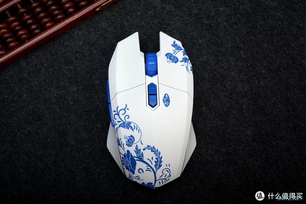 外设Show 篇九十九：当数码遇到青花瓷，达尔优EM910Pro釉下青双模鼠标开箱