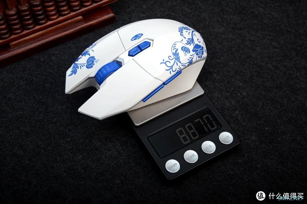 外设Show 篇九十九：当数码遇到青花瓷，达尔优EM910Pro釉下青双模鼠标开箱