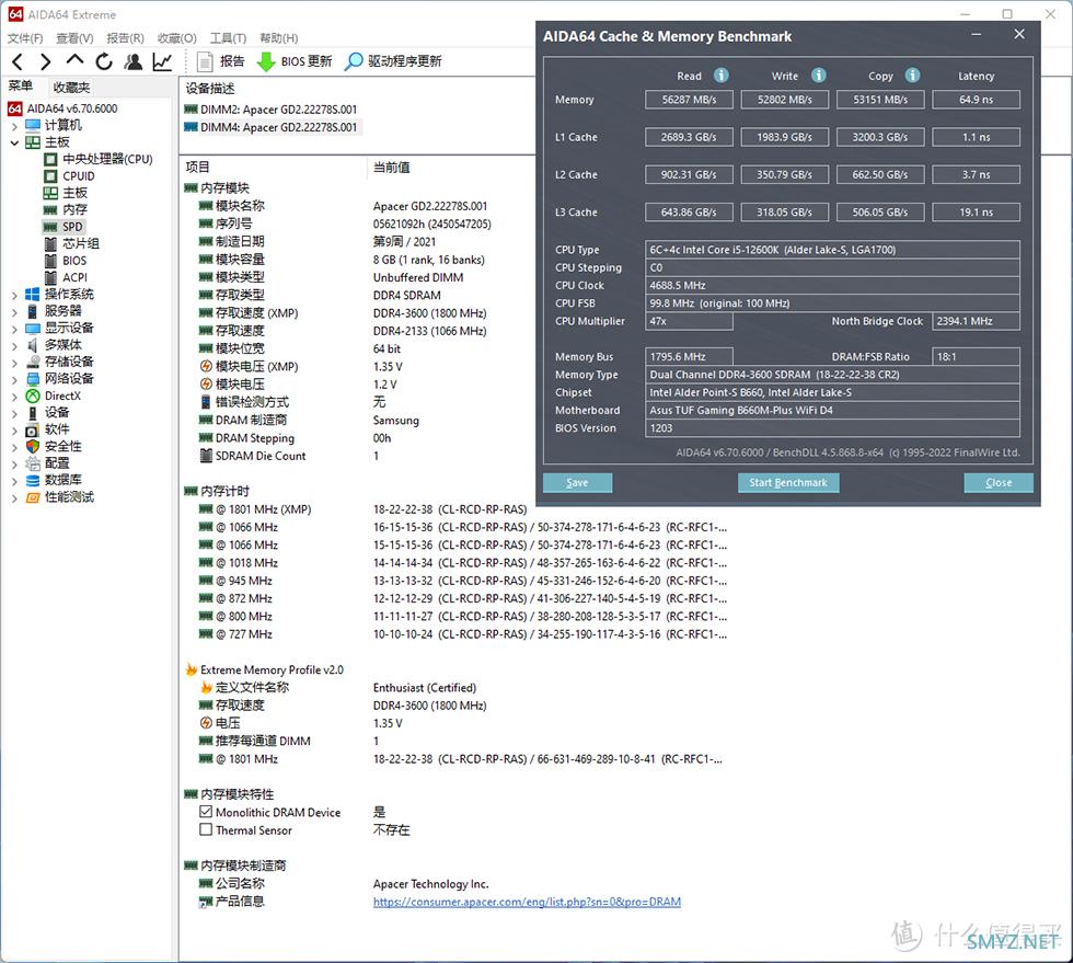 12600K/ TUF B660M / RTX3070 GOC,分形工艺 Pop Mini AIR MATX 机箱装机秀