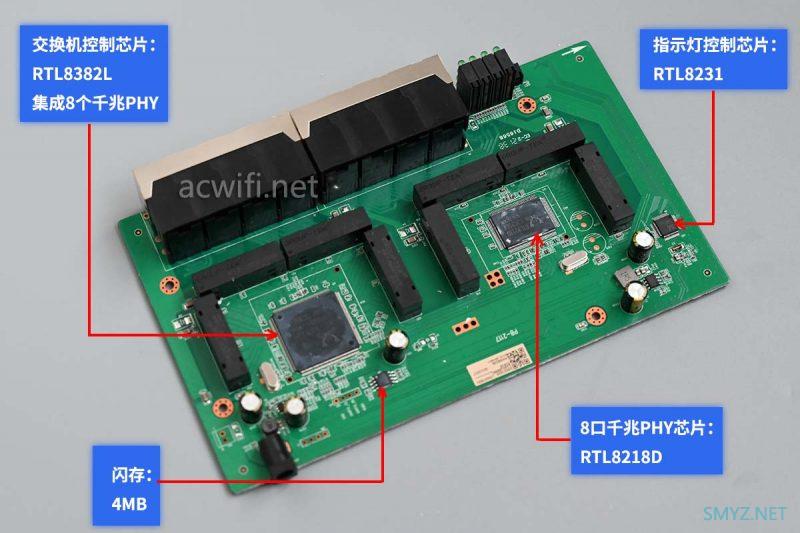 磊科S16G拆机，16口千兆交换机铁壳