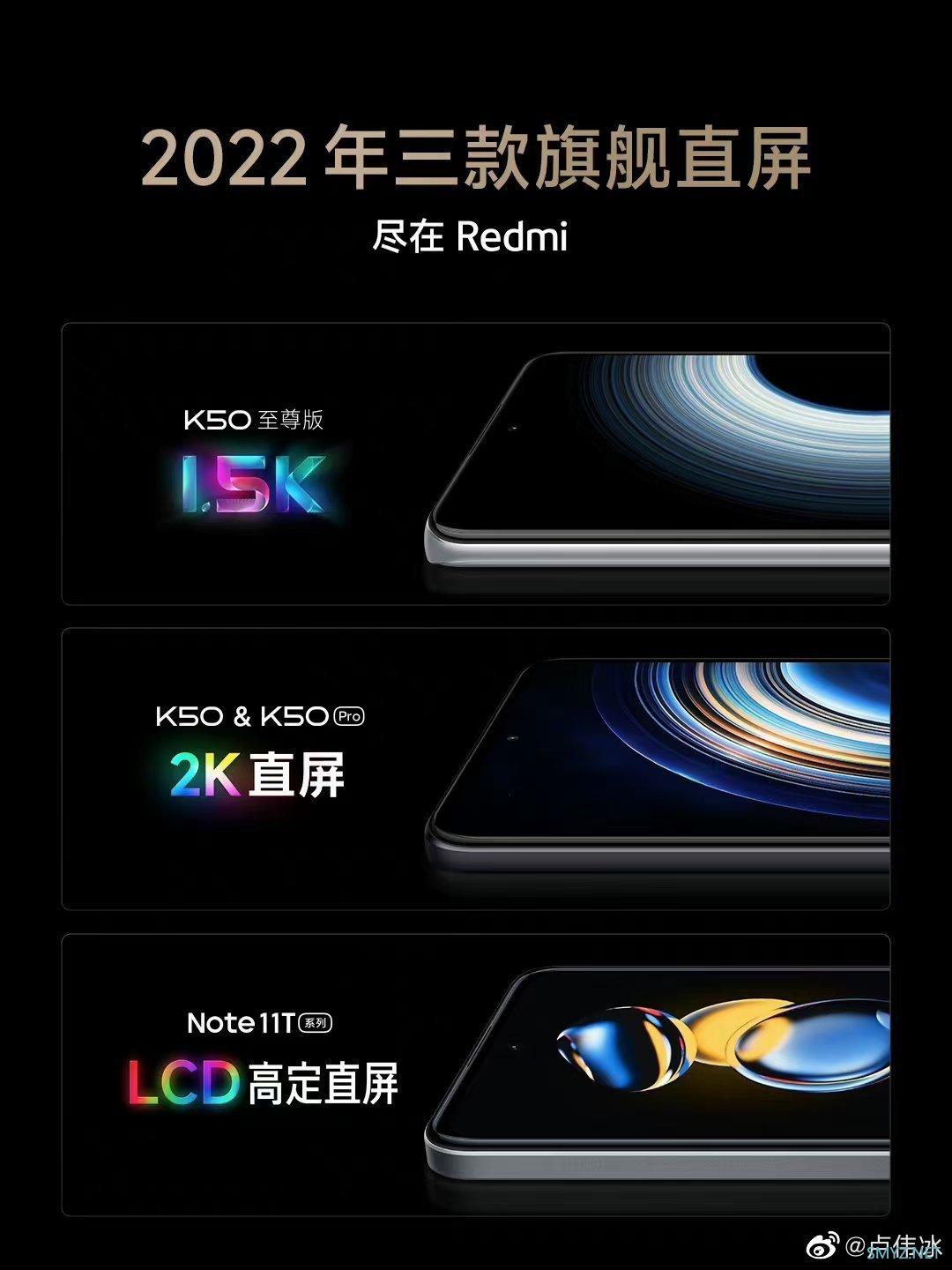 深挖丨Redmi K50 至尊版1.5K定制屏幕来自哪家？有两家供应商通过了SGS低视觉疲劳认证