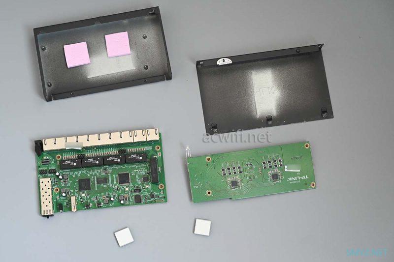 TP-LINk TL-R4111GP-AC拆机，有个2.5G SFP