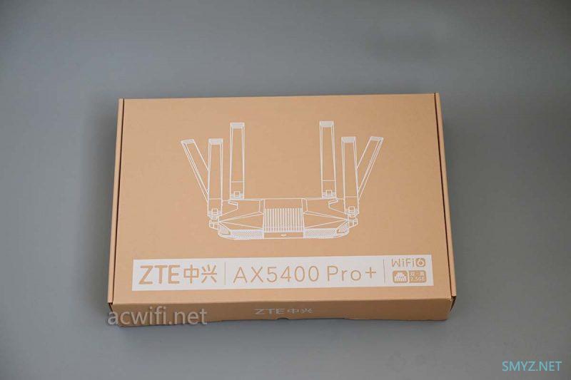 中兴ZTE AX5400Pro+无线路由器拆机和评测