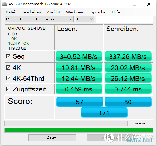 快速的读写体验，ORICO奥睿科UFSD-I 128GB