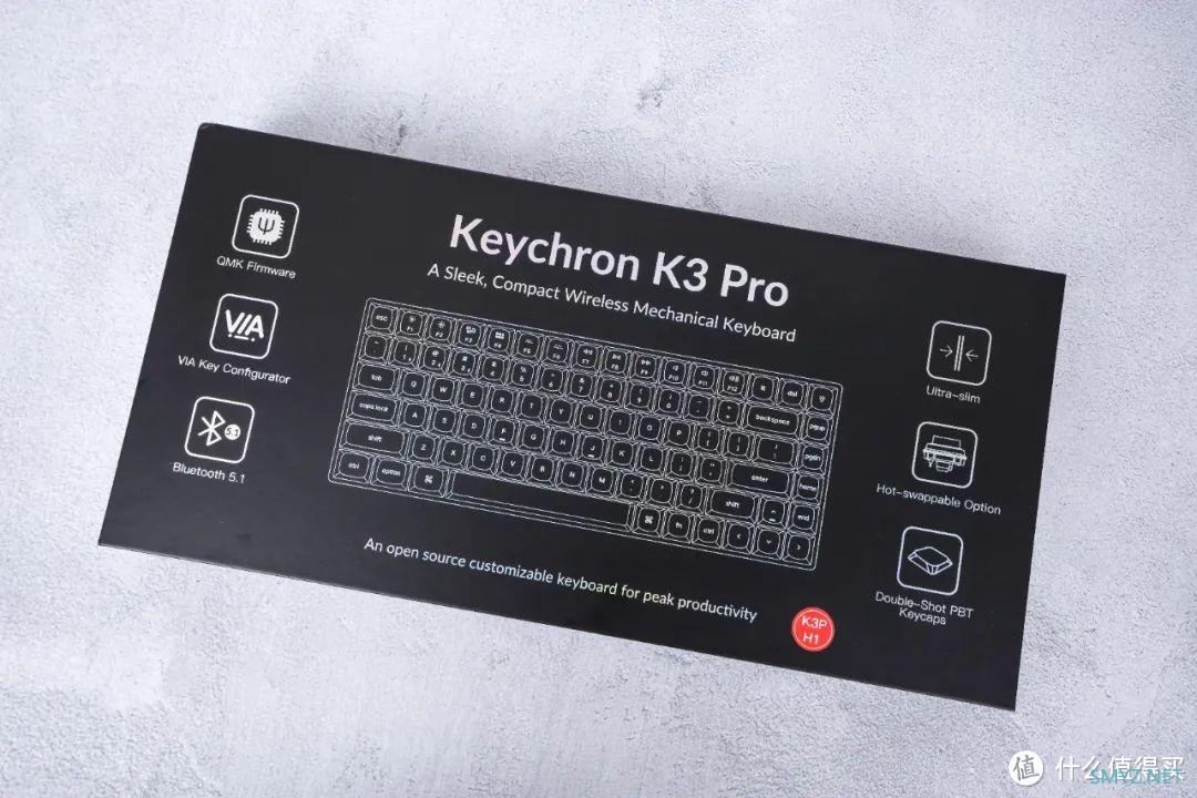 外设开箱 | Keychron K3 Pro H1