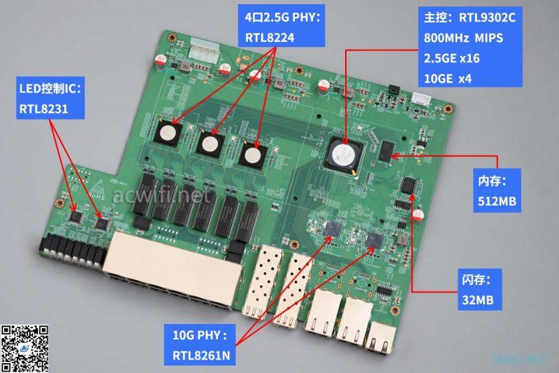 兮克万兆交换机SKS7300-12GPY2XGT2XGS拆机，网管交换机2.5G+10G光电组合