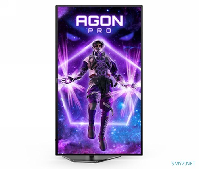 AOC冠捷发布 AGON AG276QZD 显示器、2.5K OLED屏、240Hz+0.03ms超低响应