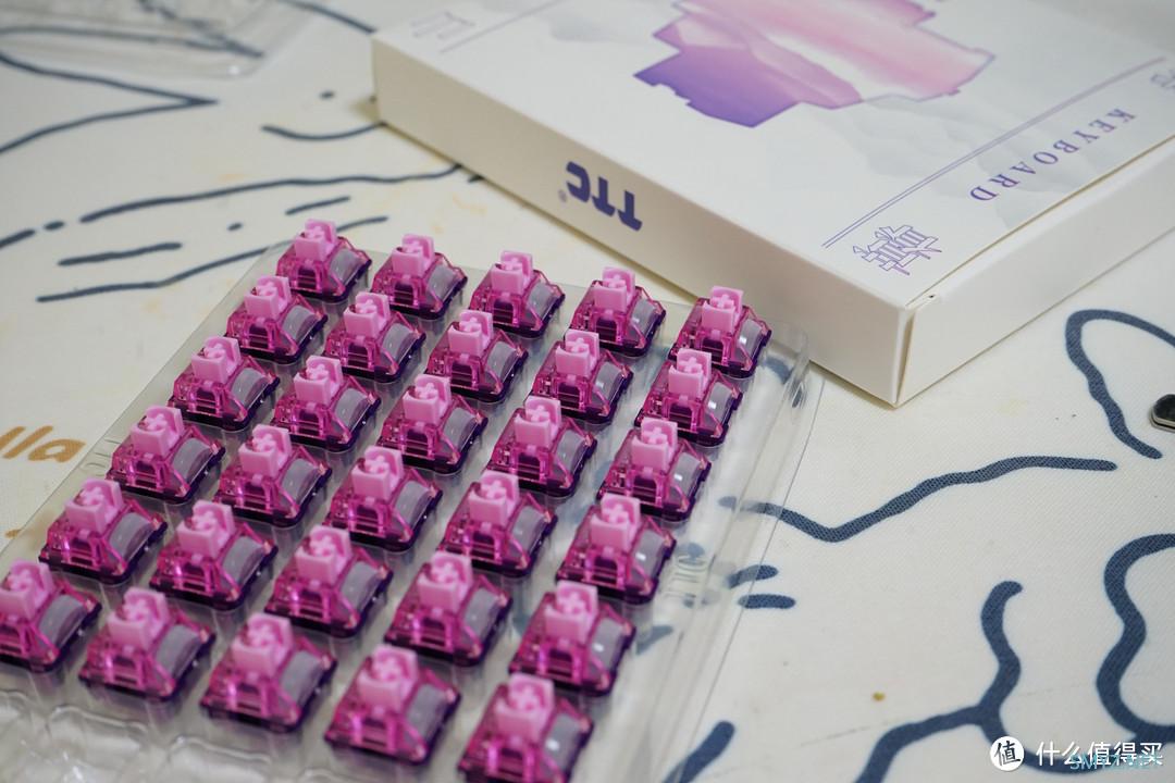 客制化的快乐--玩轴，TTC暮山紫轴