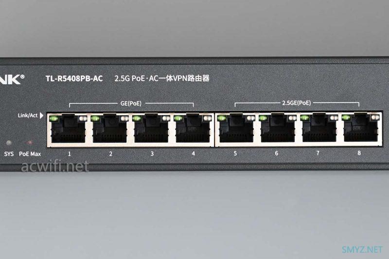 TL-R5408PB-AC拆机路由器、PoE、AC一体机