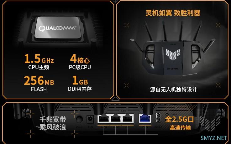 华硕TUF小旋风WiFi7 BE3600和BE6500上市预售