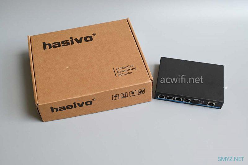 hasivo海思视讯2.5G交换机拆机S600W-4GT-1SX-1XGT-SE带10G电口和轻网管