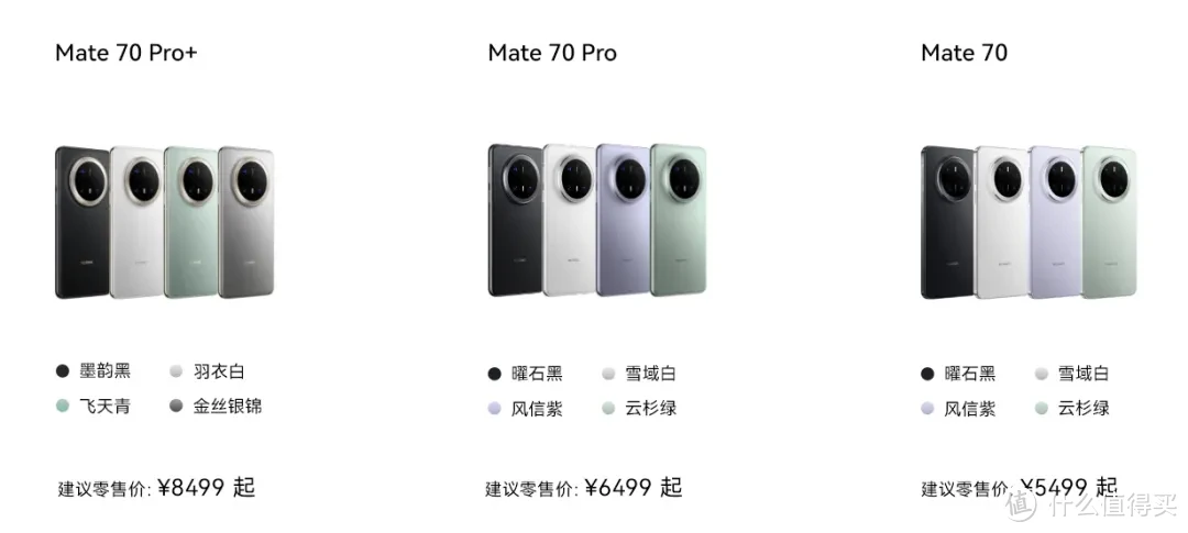5499～12999元，华为Mate 70系列怎么买？
