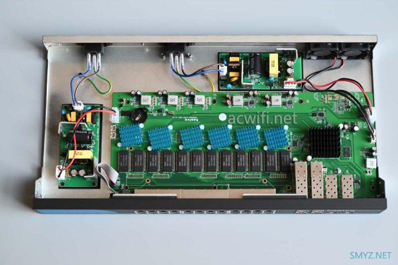hasivo S5800W-24GT-6SX-SE 网管交换机拆机 24个2.5G口+6个万兆
