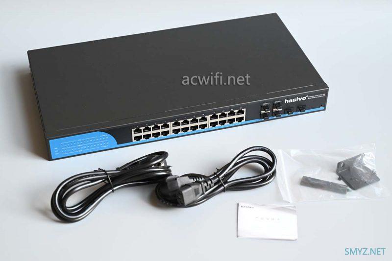 hasivo S5800W-24GT-6SX-SE 网管交换机拆机 24个2.5G口+6个万兆