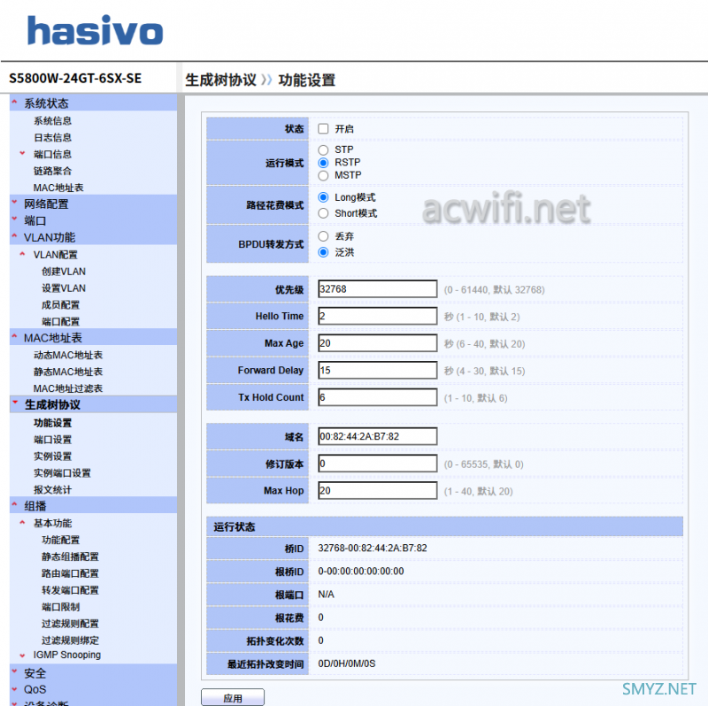 hasivo S5800W-24GT-6SX-SE 网管交换机拆机 24个2.5G口+6个万兆