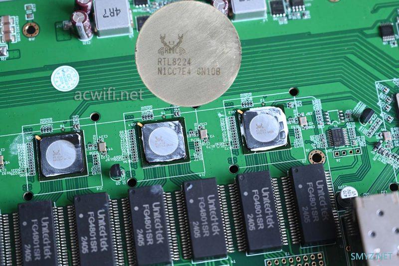 hasivo S5800W-24GT-6SX-SE 网管交换机拆机 24个2.5G口+6个万兆