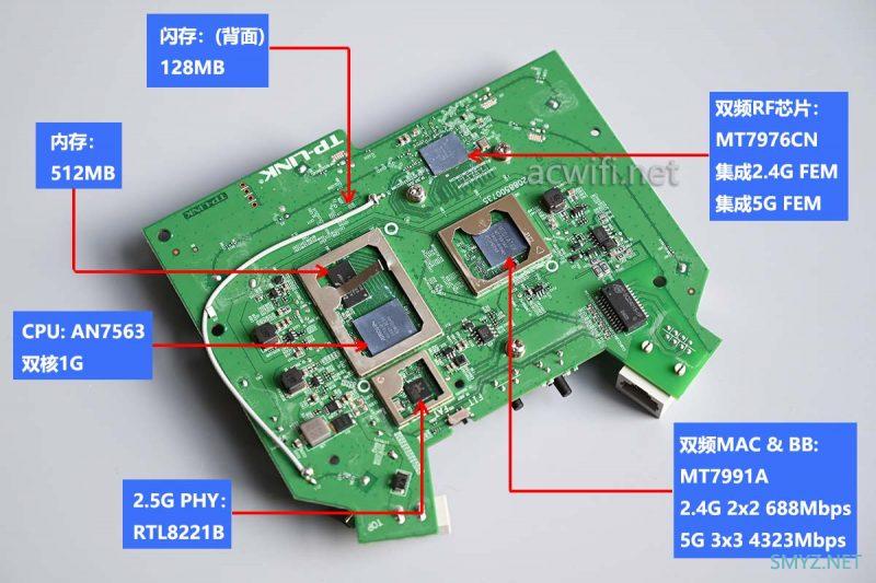 TP-LINK TL-7AP5100HC拆机WI-Fi 7 吸顶AP